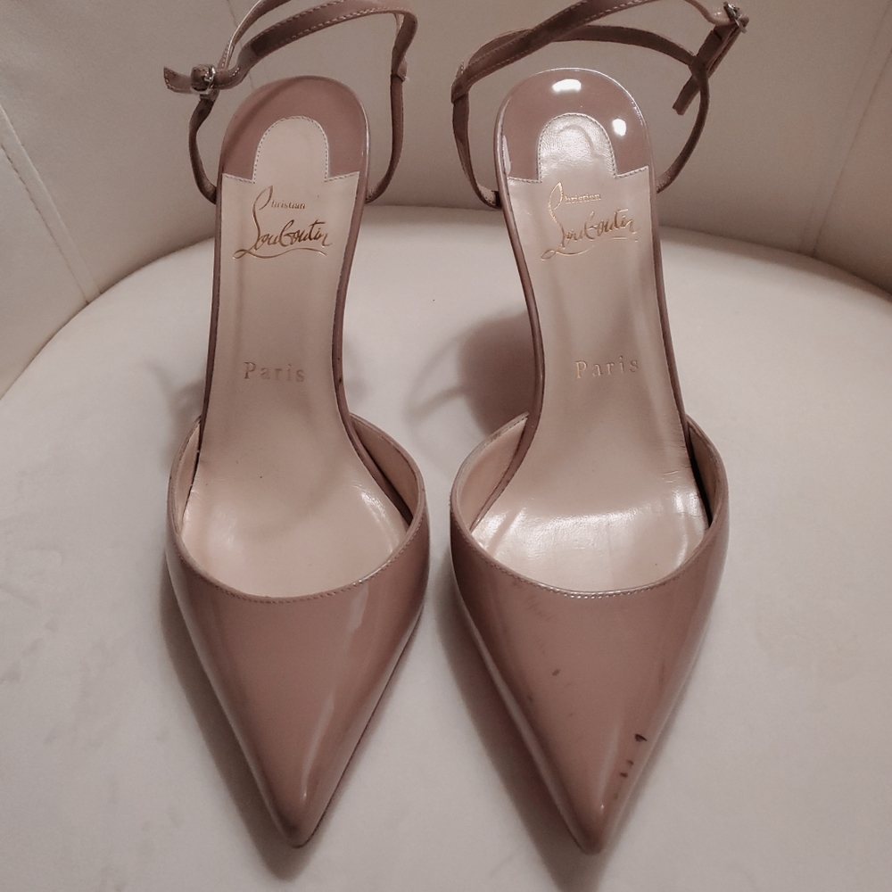 Christian louboutin sandal heels